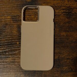 Beige iPhone 15 Phone Case